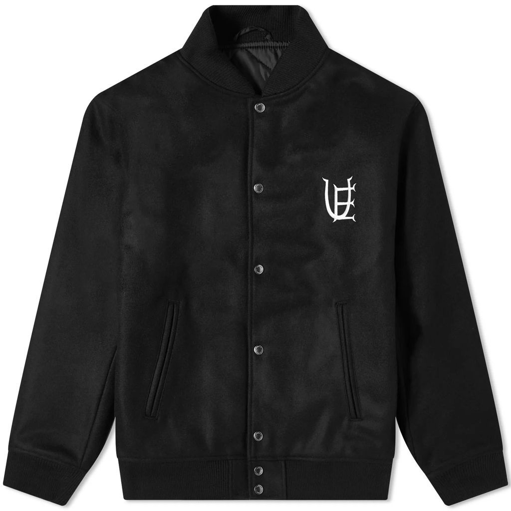 Men's Authentic Varisty Jacket Black