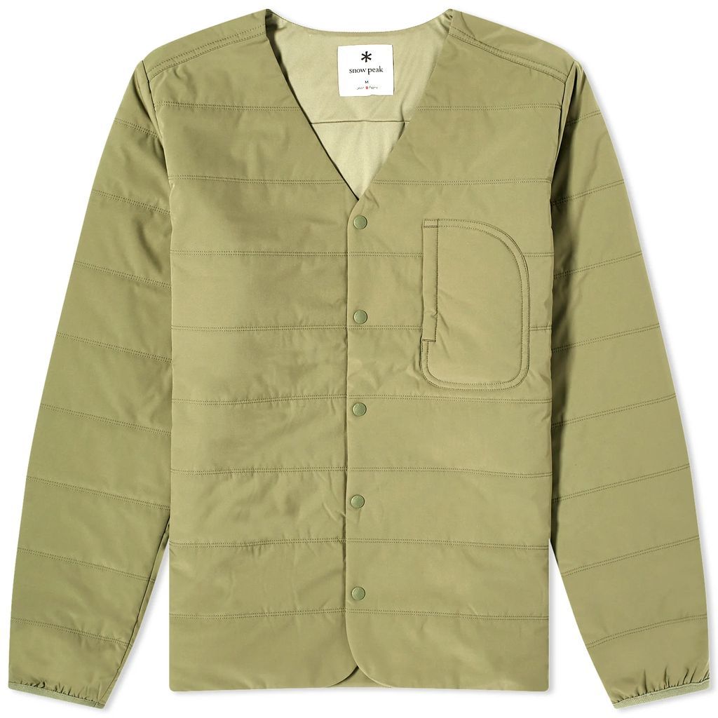 Men's Flexible Insulated Cardigan Olive