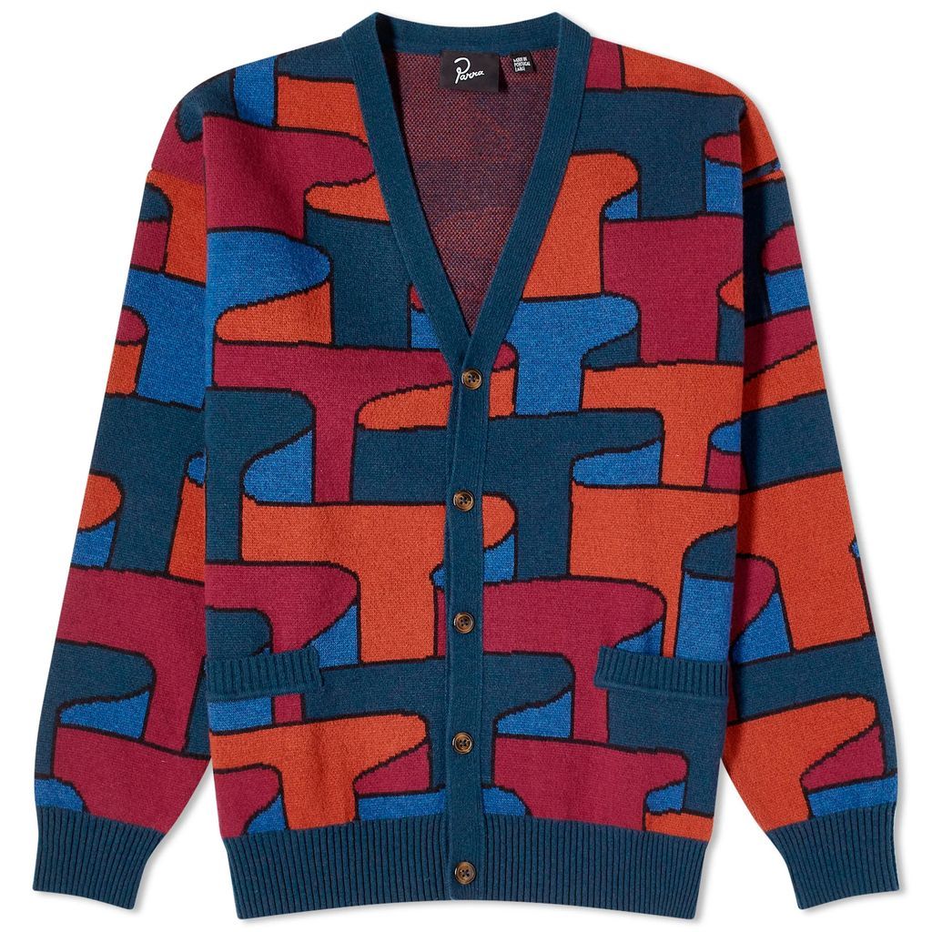 Men's Crayons All Over Knit Cardigan Multi