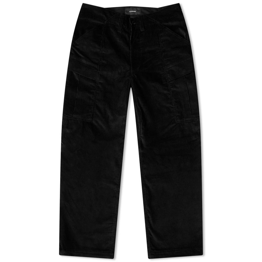 Men's Recon Corduroy Trousers Black