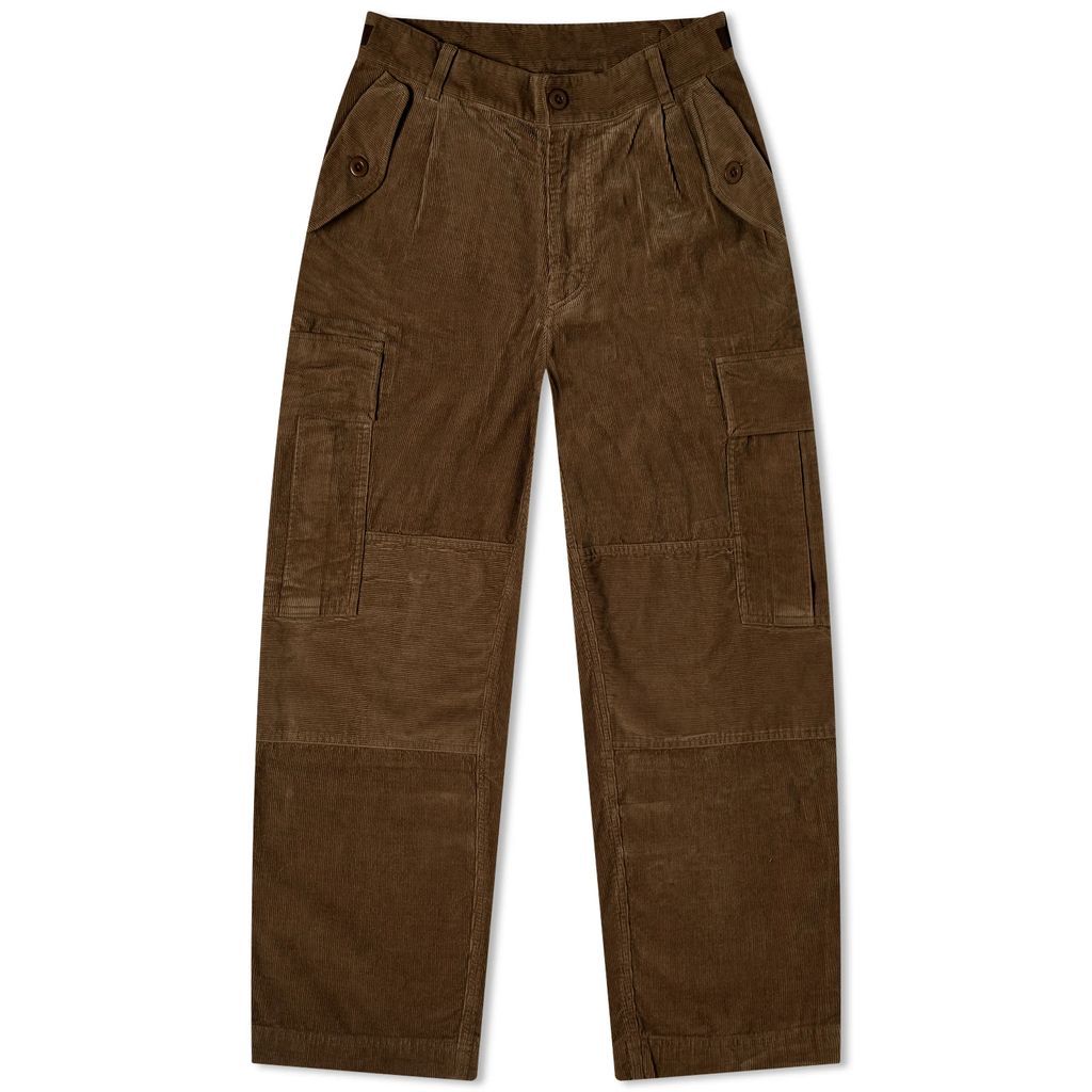 Men's Corduroy M65 Field Trousers Brown