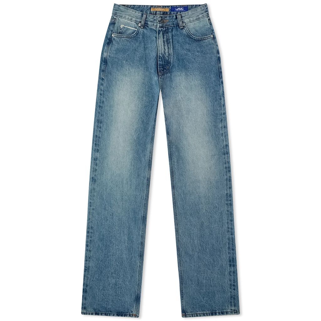 Men's OG Selvedge Regular Denim Jeans Light Blue