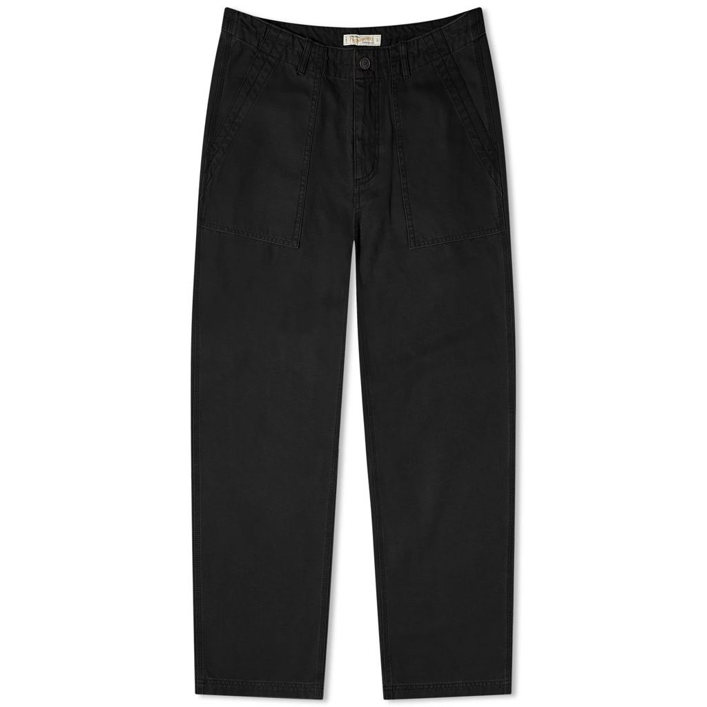 Men's Jungle Cloth Fatigue Trousers Black
