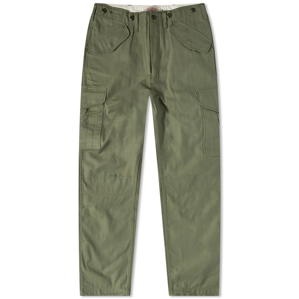 Men's Field Cargo Pant Washed Fatigue Green