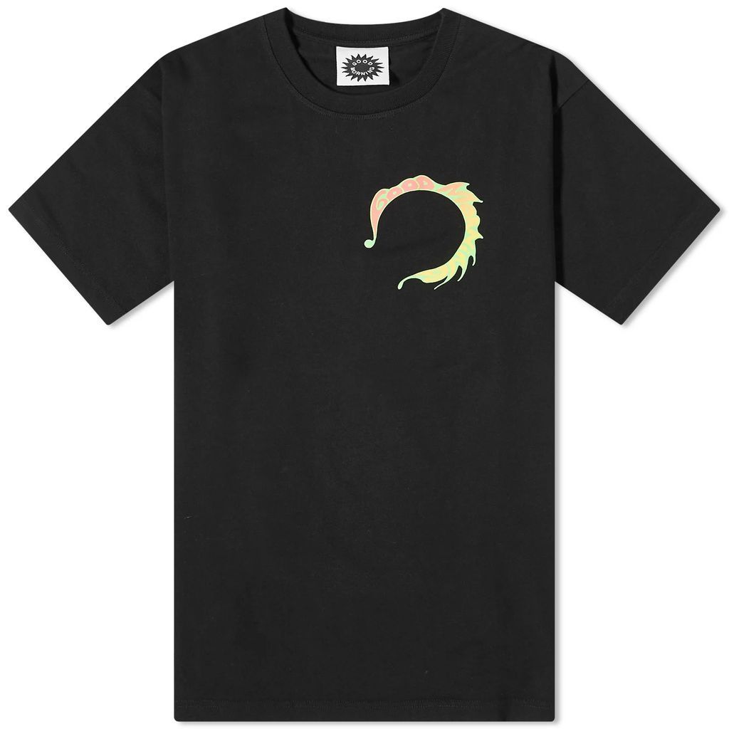 Men's E Ruscha Swirl T-Shirt Acid Black