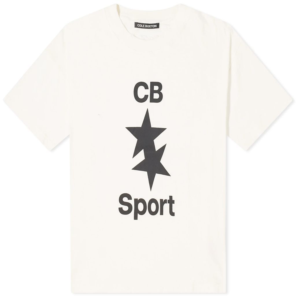 Men's Sport T-Shirt Vintage White