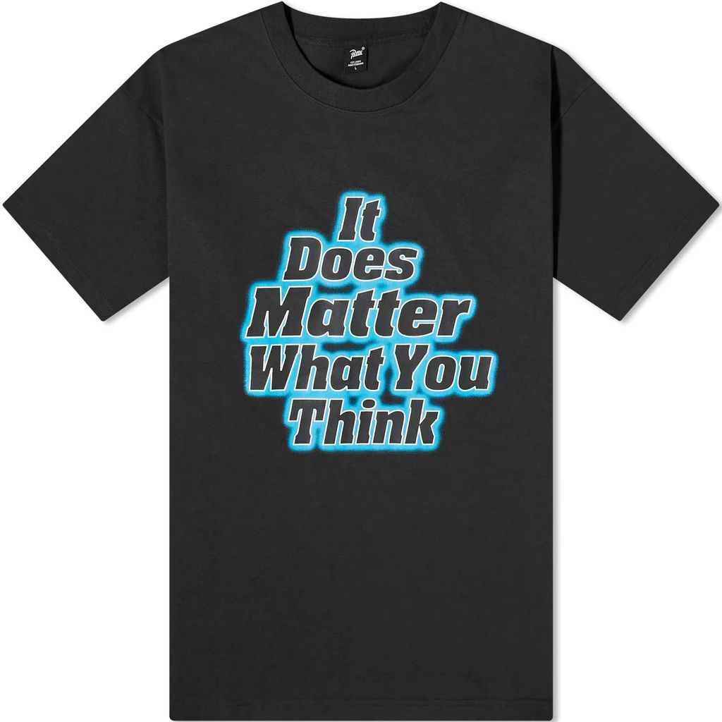 Men's It Does Matter What You Think T-Shirt Black