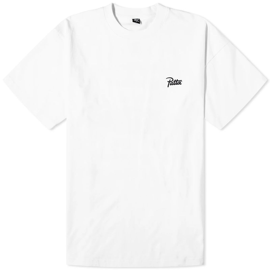 Men's Reflect And Manifest Washed T-Shirt White