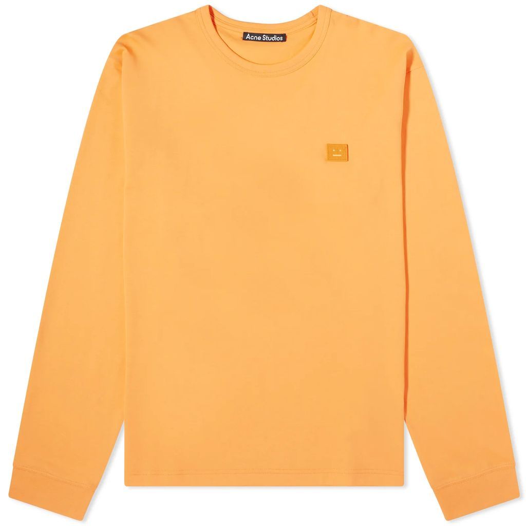 Men's Long Sleeve Eisen X Face T-Shirt Mandarin Orange