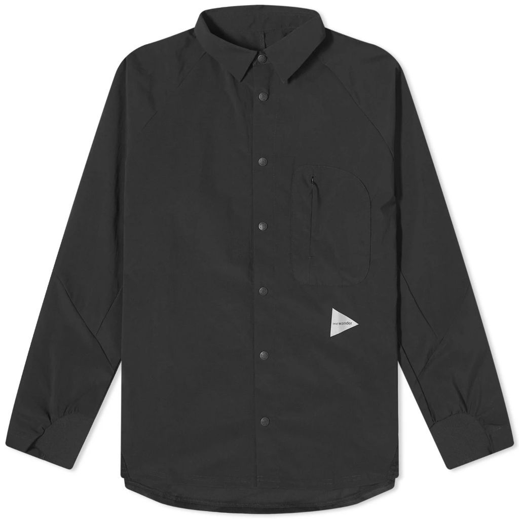 Men's Fleece Base Overshirt Black
