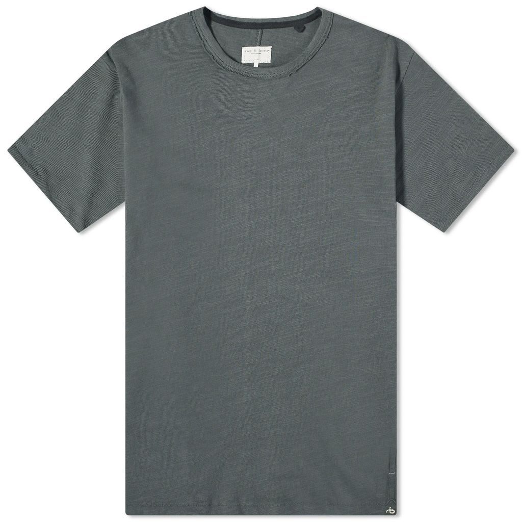 Men's Flame T-Shirt Shadow Green