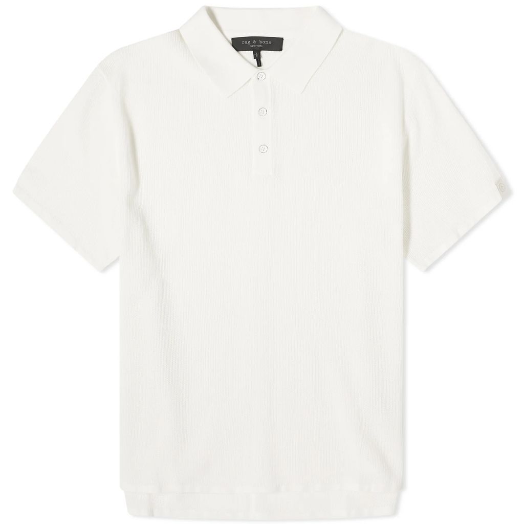 Men's Harvey Knit Polo Shirt Ivory