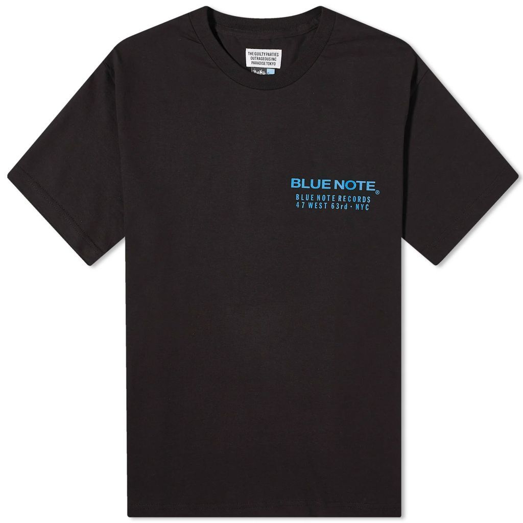 Men's Blue Note Type 1 T-Shirt Black