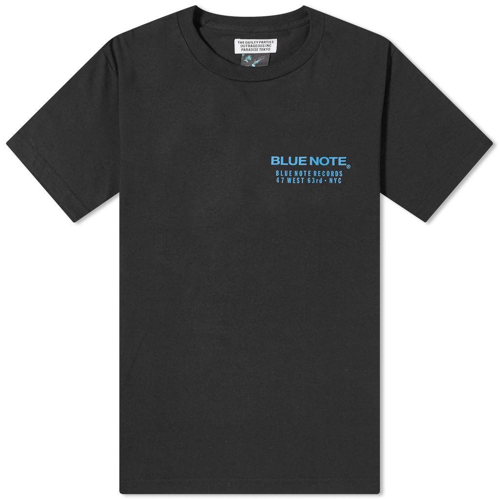 Men's Blue Note Type 2 T-Shirt Black