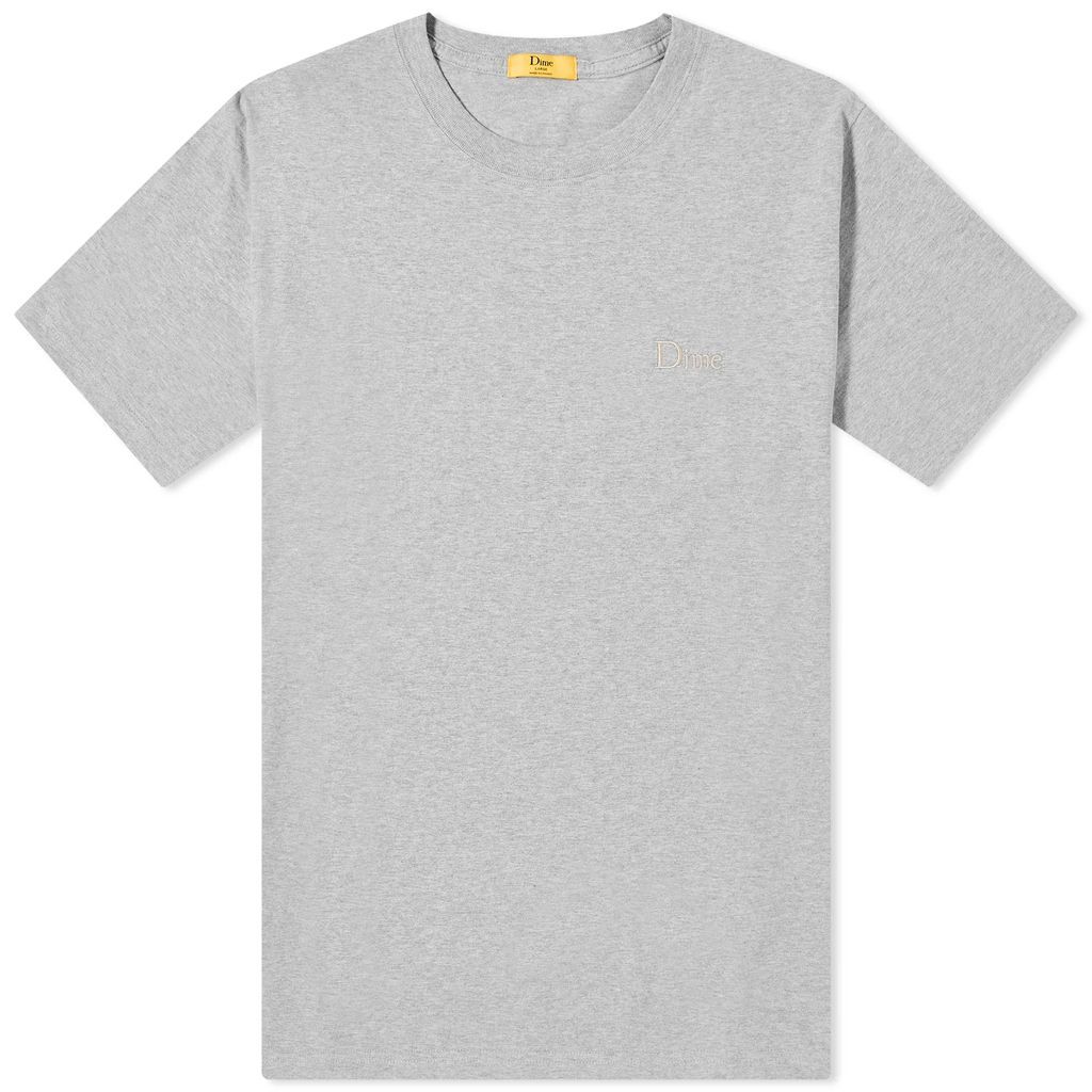 Men's Classic Small Logo T-Shirt Heather Grey