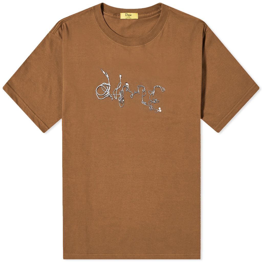 Men's Tangle T-Shirt Brown