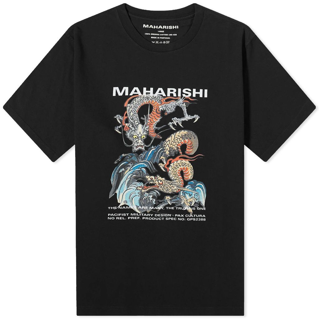 Men's Double Dragon T-Shirt Black