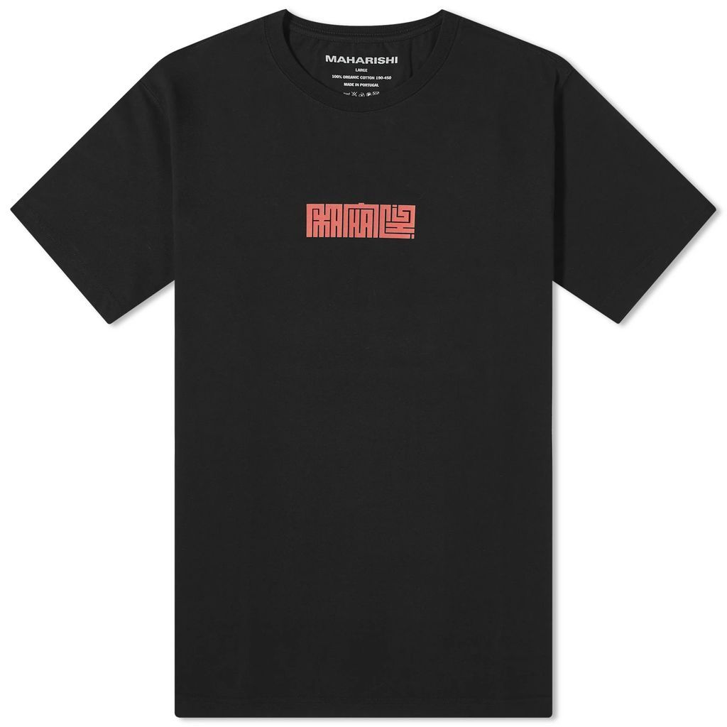 Men's Hikeshi Print T-Shirt Black