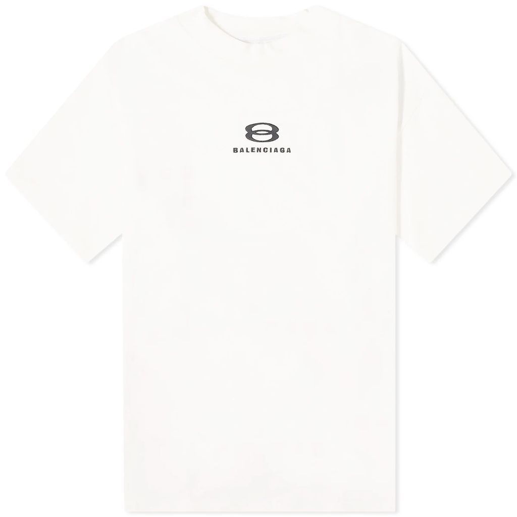 Men's Deconstructed T-Shirt White/Black