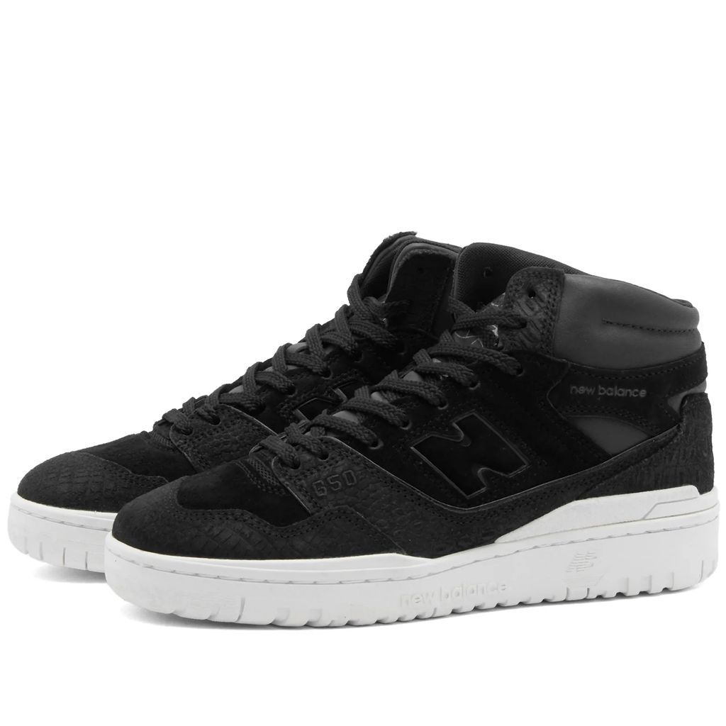 Men's x New Balance Embossed BB650 Sneaker Black/Black