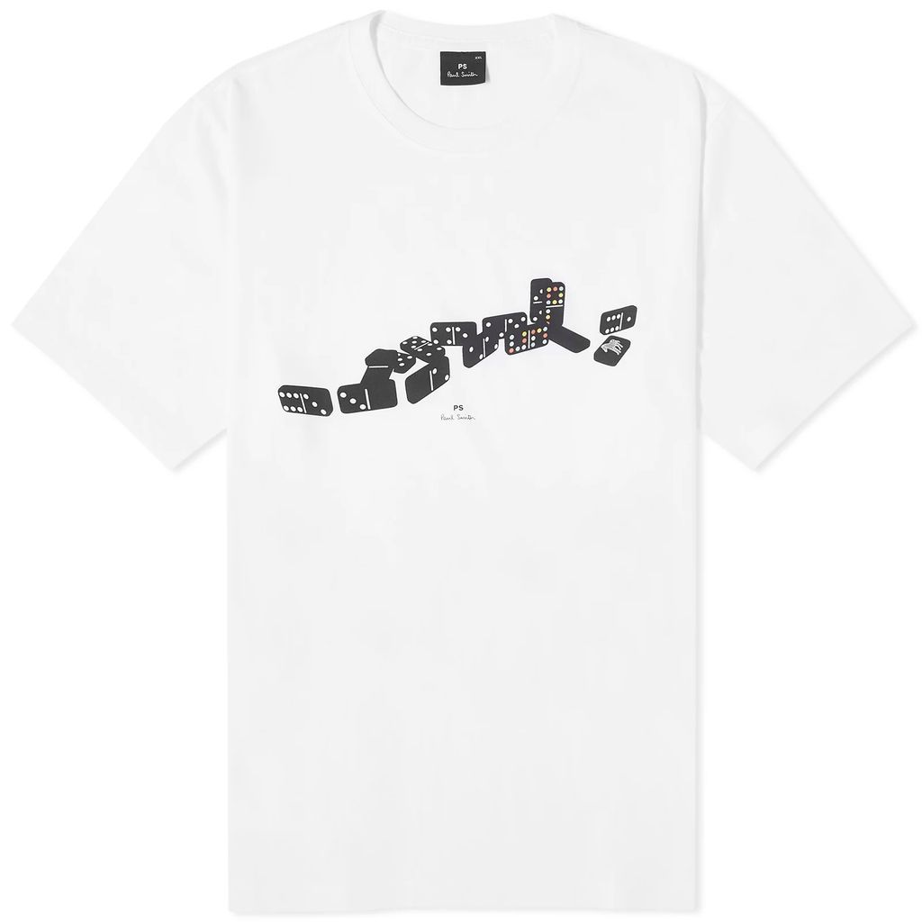 Men's Dominoes T-Shirt White
