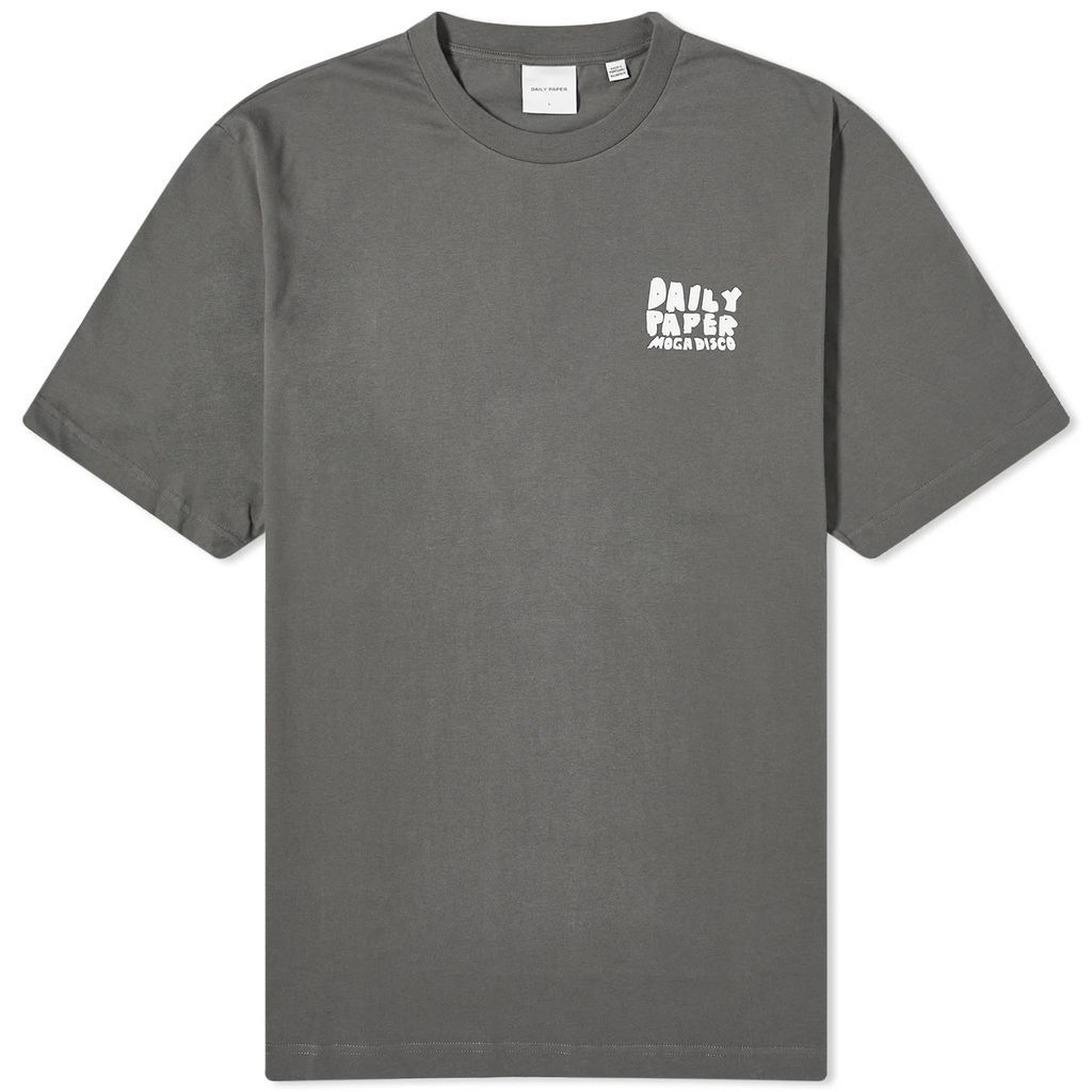 Men's Hailm Moga Disco T-Shirt Ash Grey