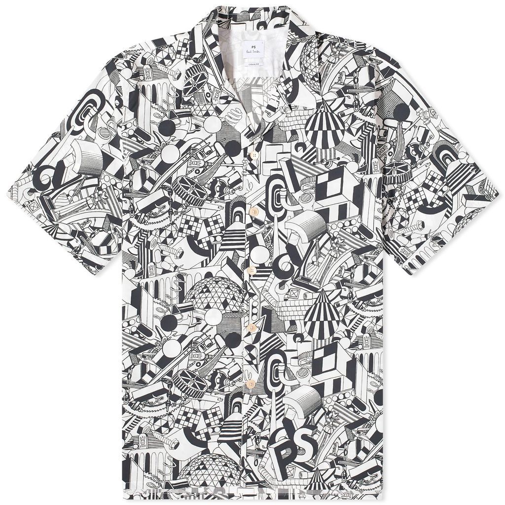 Men's Jack's World Vacation Shirt White