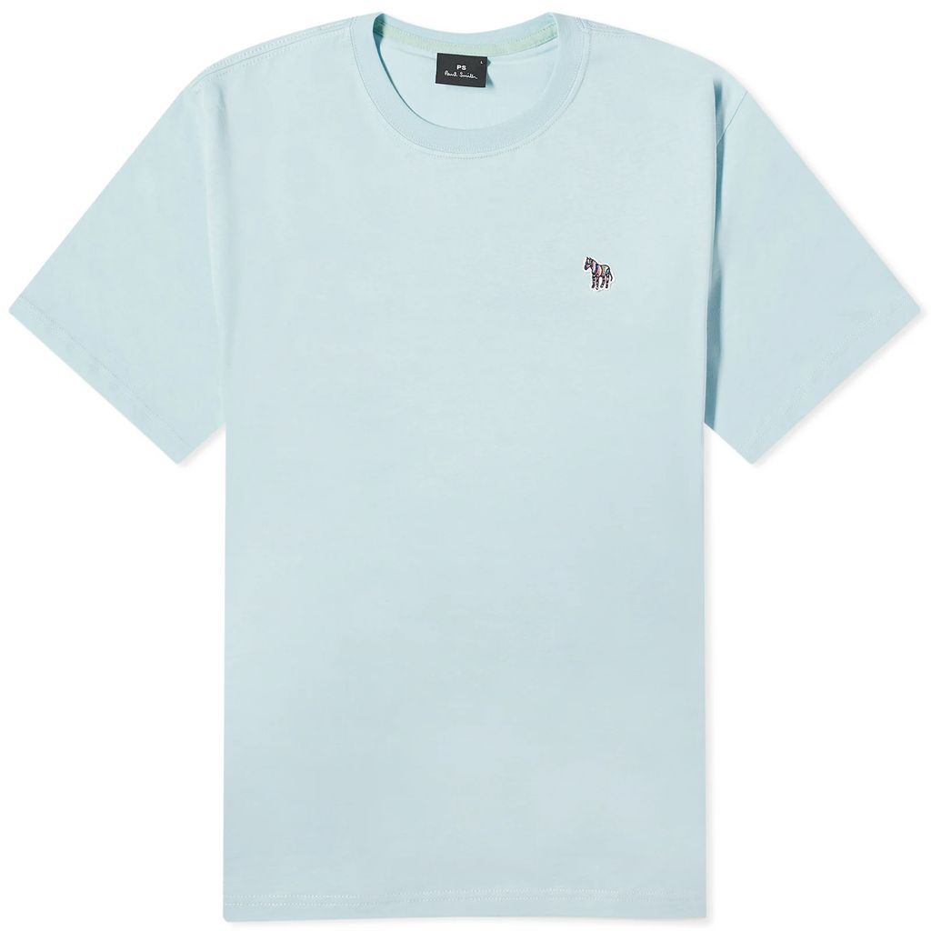 Men's Zebra Logo T-Shirt Blue