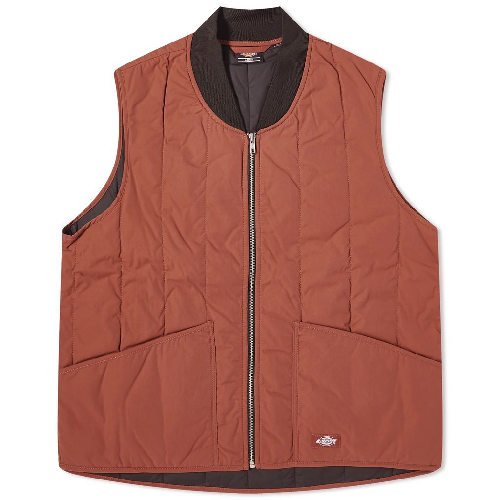 Men's Premium Collection Quilted Vest Mahogany