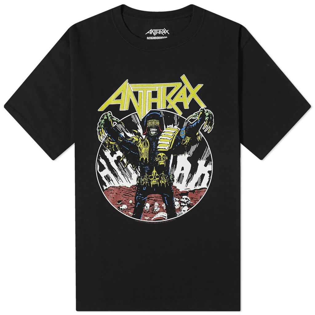 Men's Anthrax Judge Death T-Shirt Black