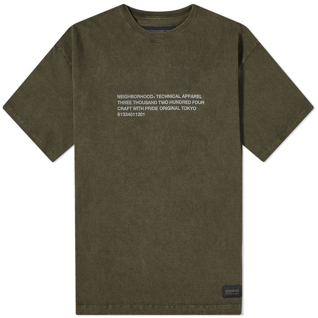 Men's Pigment Dyed T-Shirt Olive Drab