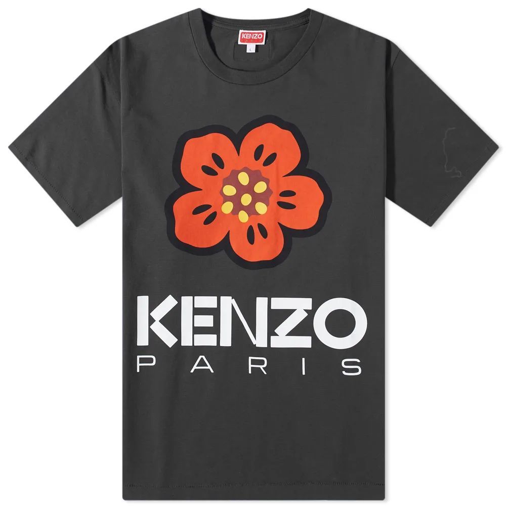 Men's PARIS Boke Flower T-Shirt Black