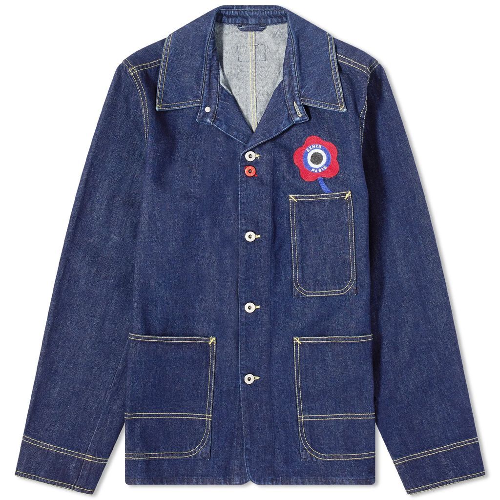 Men's Target Workwear Jacket Rinse Blue Denim