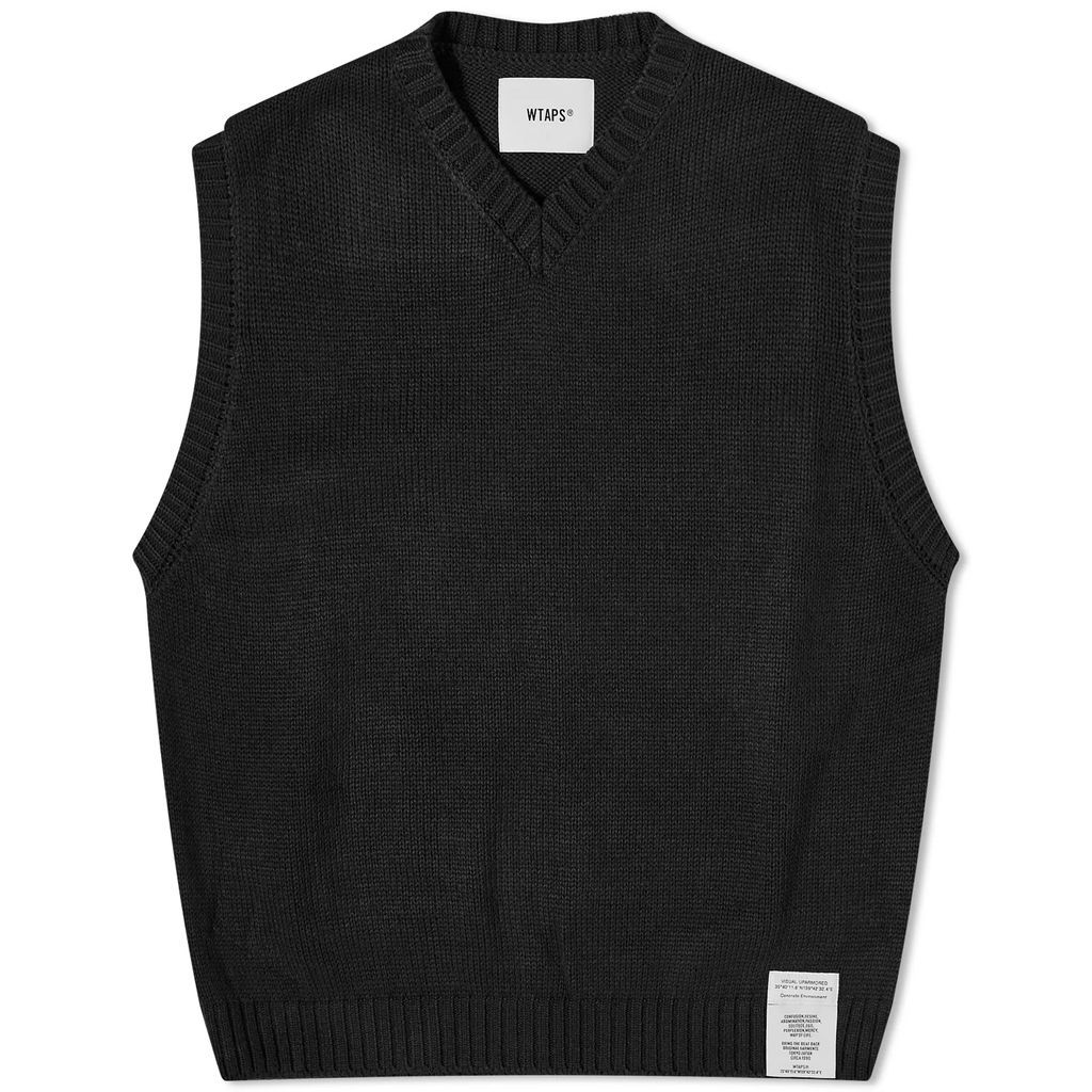 Men's 01 Knitted Vest Black