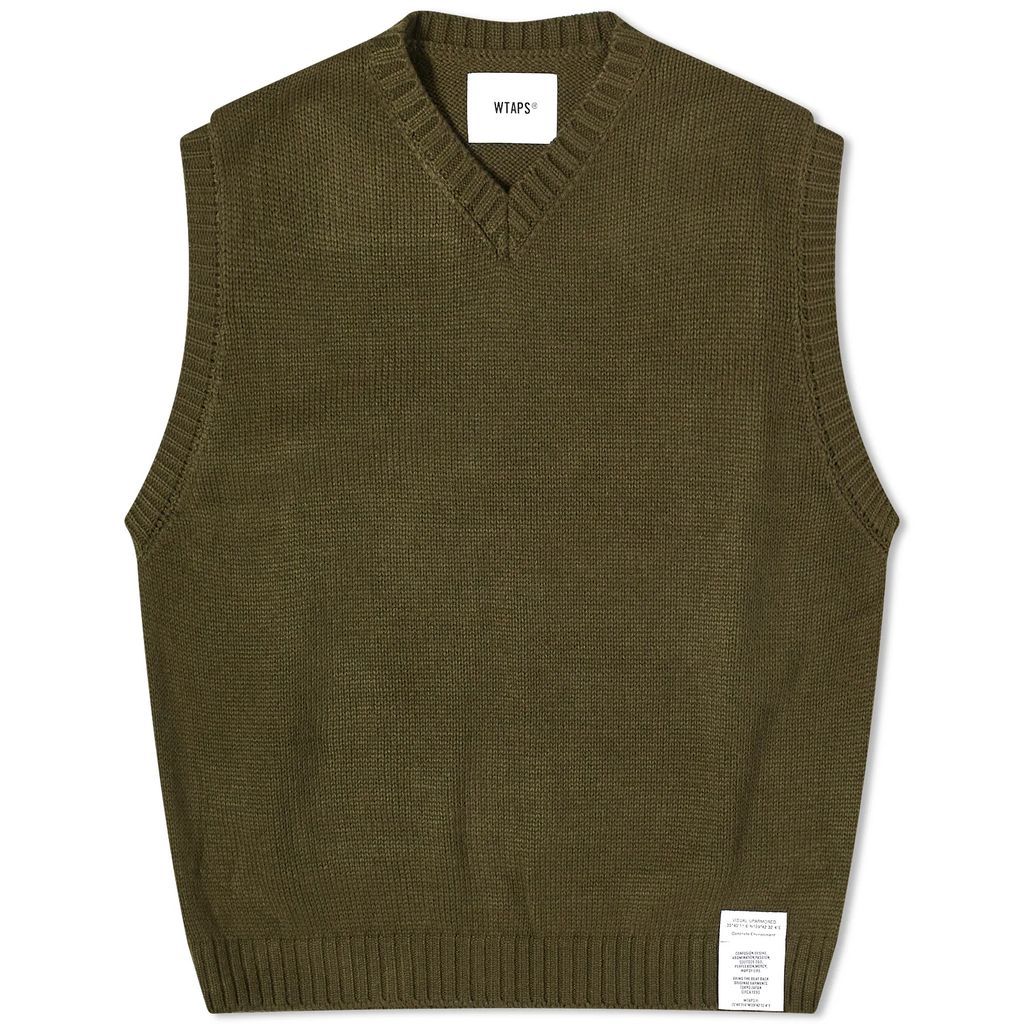 Men's 01 Knitted Vest Olive Drab