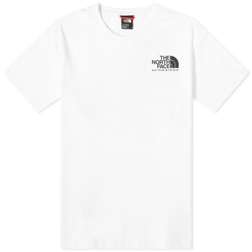 Men's Coordinates T-Shirt Tnf White
