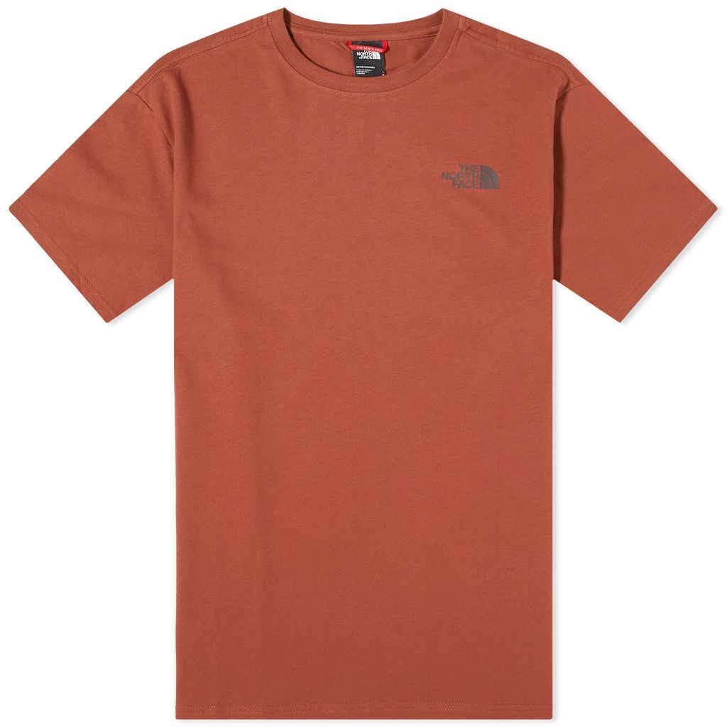 Men's Redbox Celebration T-Shirt Brandy Brown