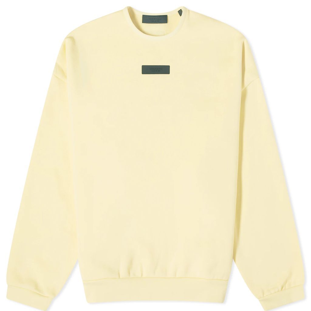 Men's Spring Tab Detail Sweatshirt Garden Yellow