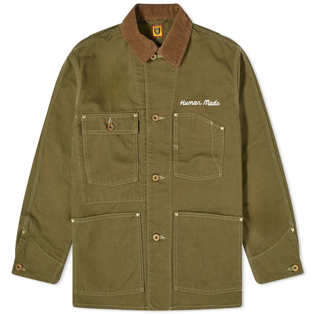 Men's Duck Coverall Jacket Olive Drab