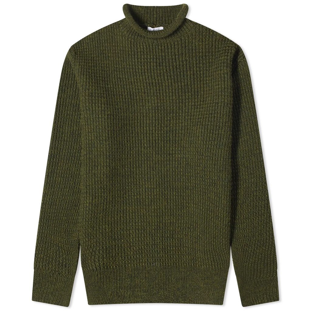Men's Fisherman Sweater Dark Olive
