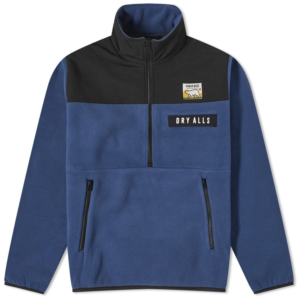 Men's Fleece Half-Zip Jacket Navy