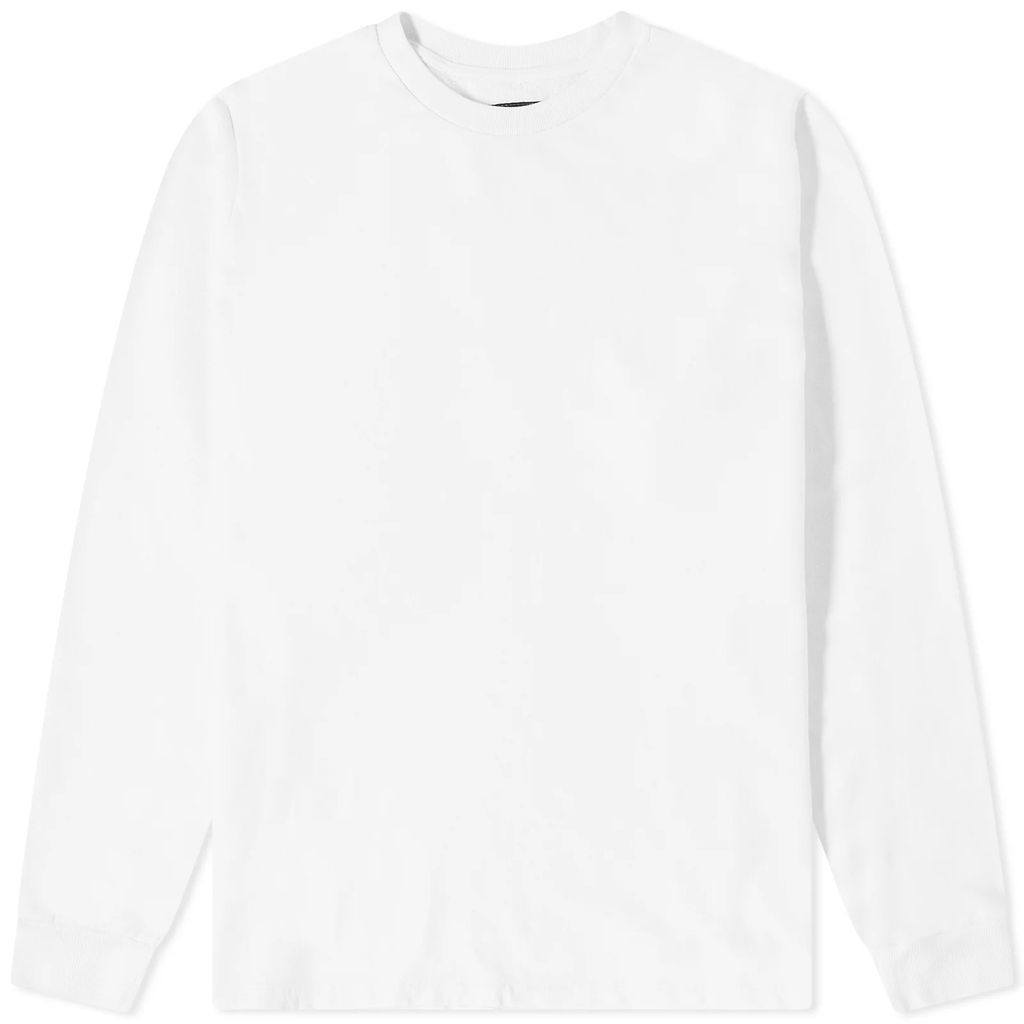 Men's French Terry Long T-Shirt White