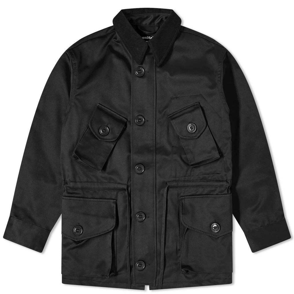 Men's Military Half Coat Type B Vancloth Sateen Black