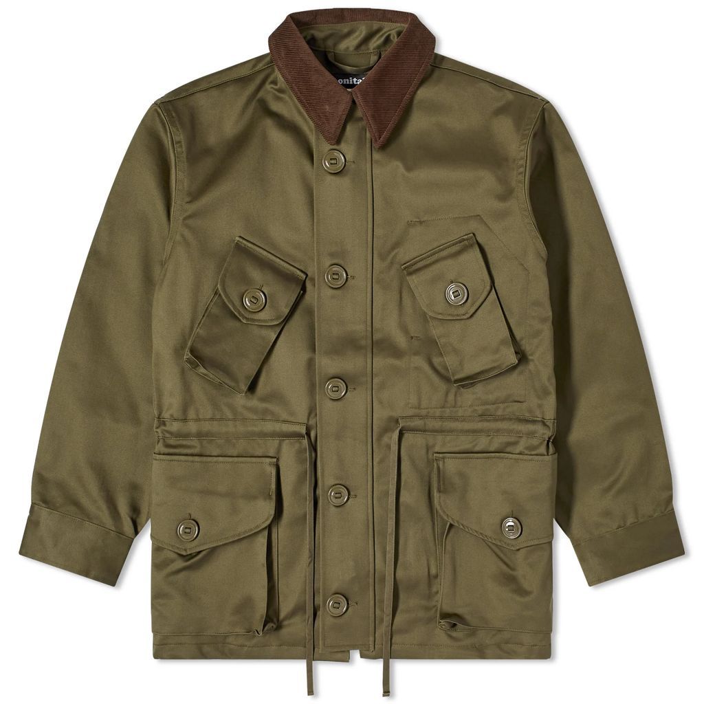Men's Military Half Coat Type B Vancloth Sateen Olive