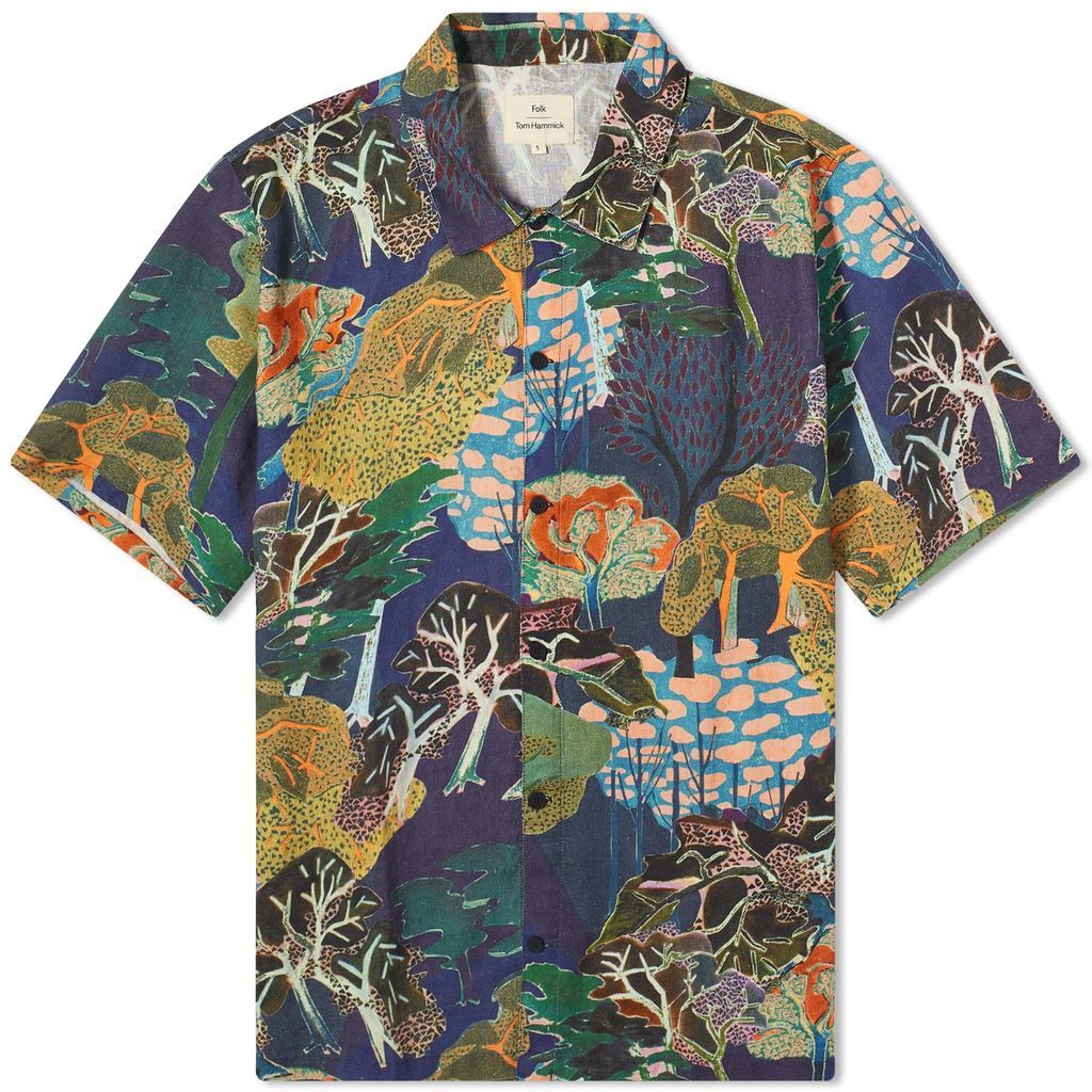 Men's Patterned Vacation Shirt END EXCLUSIVE Forest Print