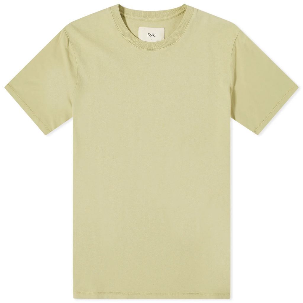 Men's Contrast Sleeve T-Shirt Light Sage