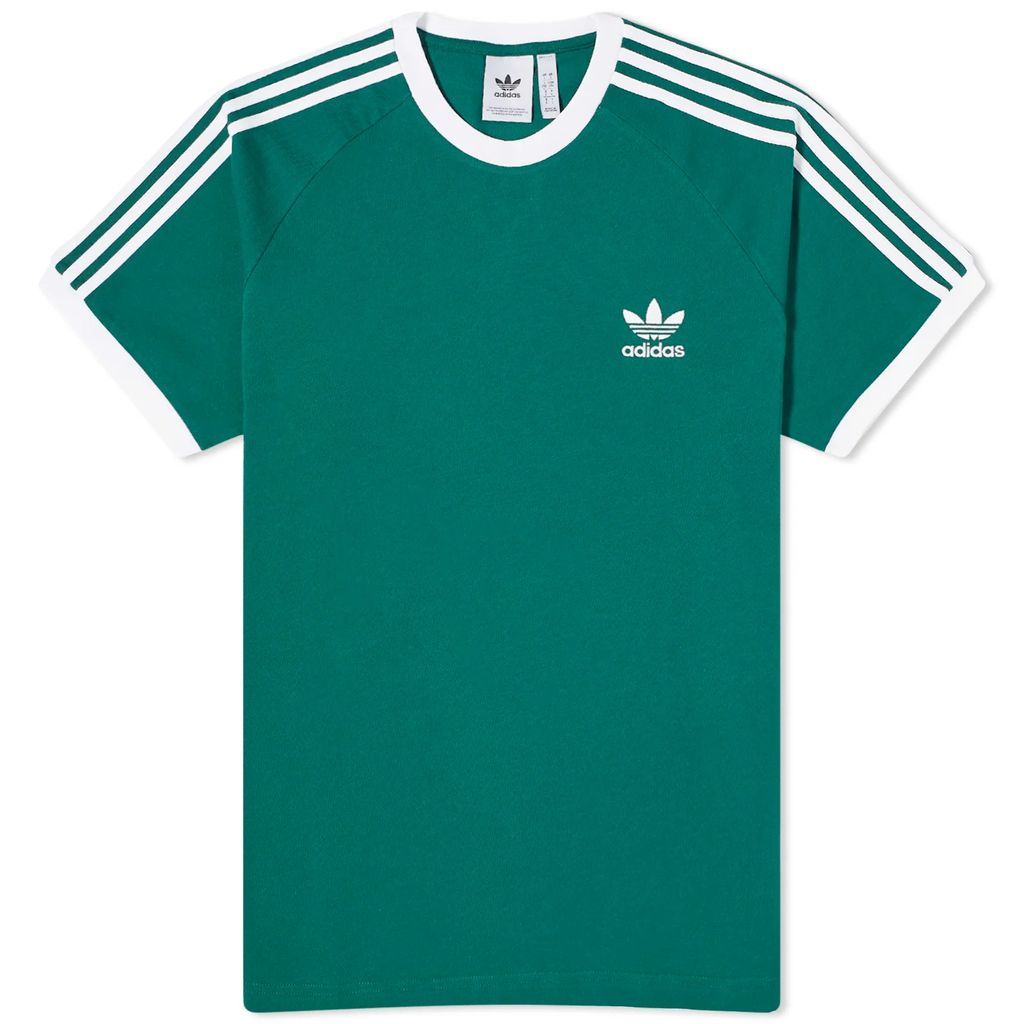 Men's 3-Stripe T-shirt Collegiate Green