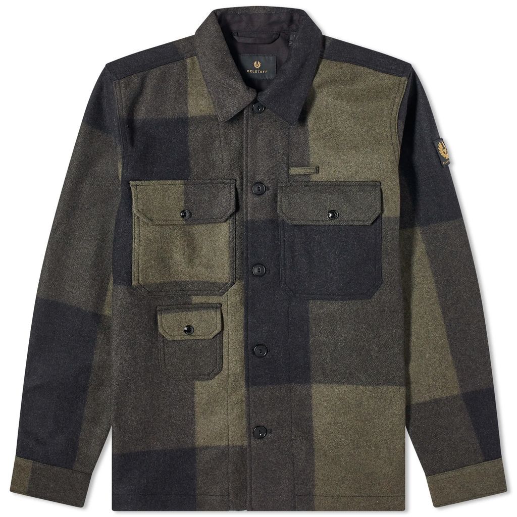 Men's Forge Overshirt Olive/Charcoal