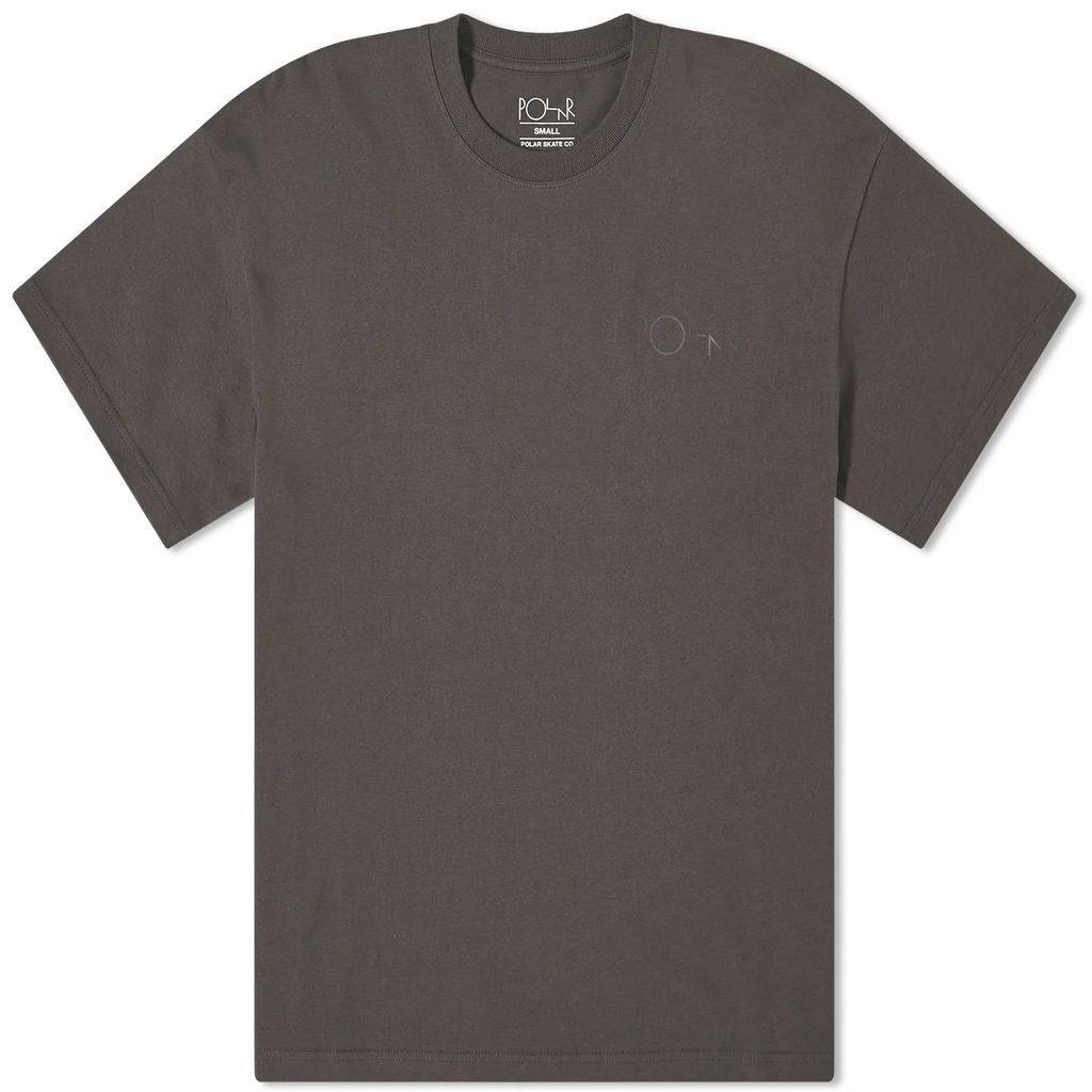 Men's Stroke Logo T-Shirt Dirty Black