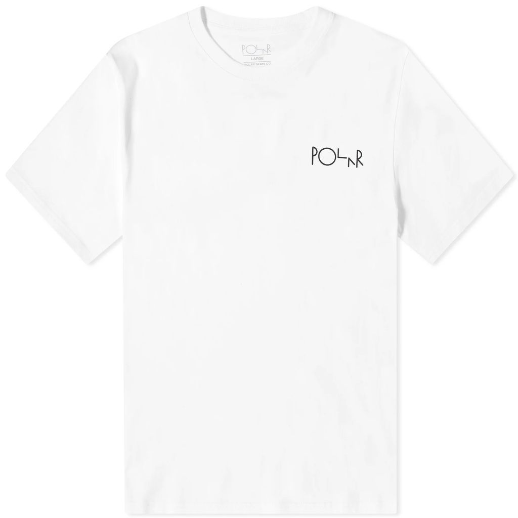 Men's Balloon Fill Logo T-Shirt White